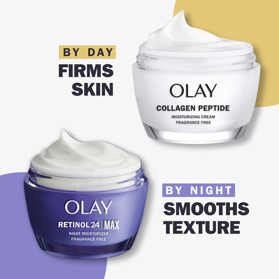 OLAY DAY AND NIGHT GEL CREME 50 ML 2 PK COLLAGEN