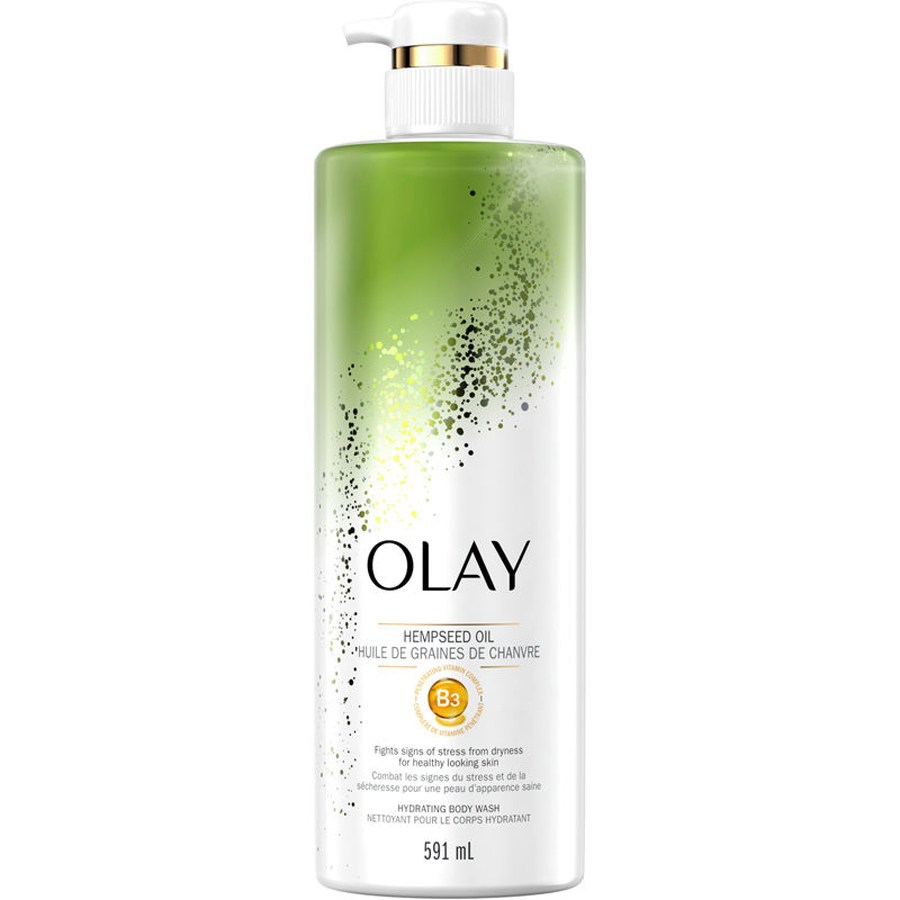 OLAY HYDRATING BODY WASH 591 ML HEMPSEED OIL