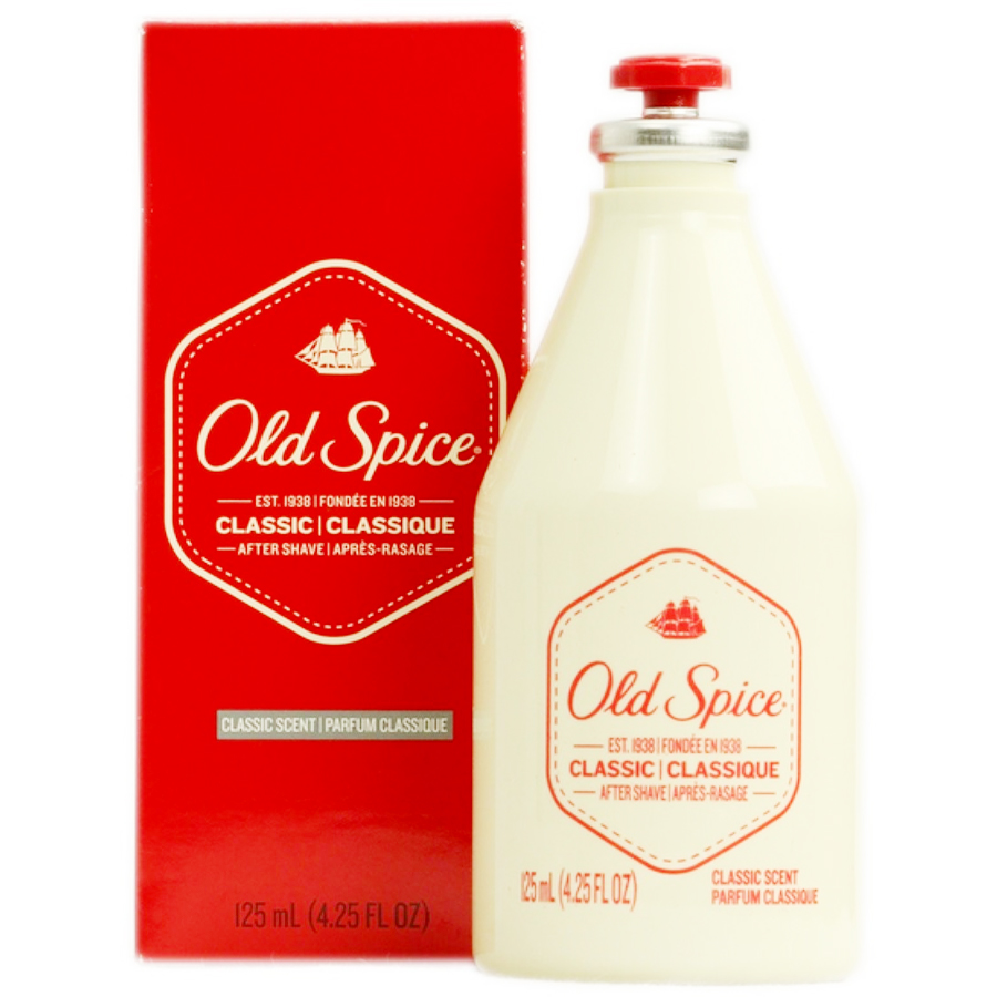 OLD SPICE AFTER SHAVE LOTION 4.25 OZ / 125 ML CLASSIC
