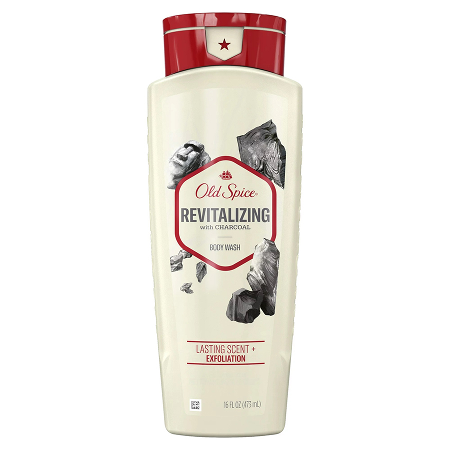 OLD SPICE BODY WASH 18 OZ DEEP REVITALIZING WITH CHARCOAL