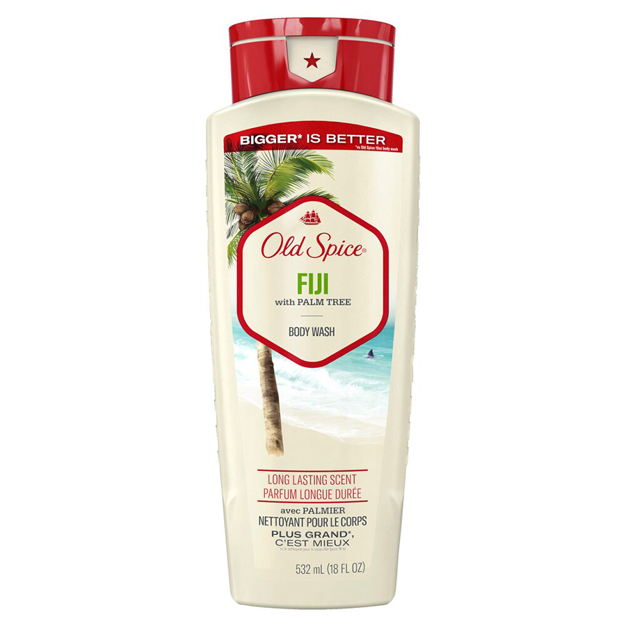 OLD SPICE BODY WASH 18 OZ FIJI WITH PALM TREE