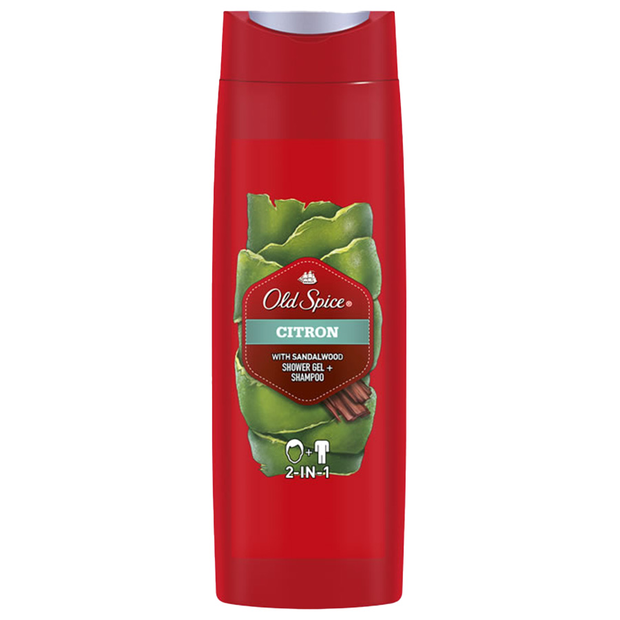 OLD SPICE BODY WASH 400 ML 2 IN 1 CITROIN