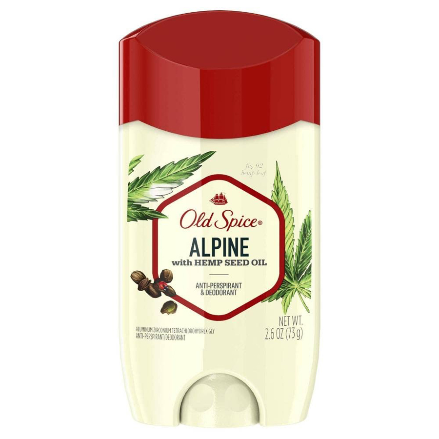 OLD SPICE DEO STICK 2.6 OZ ALPINE WIHT HEMP OIL