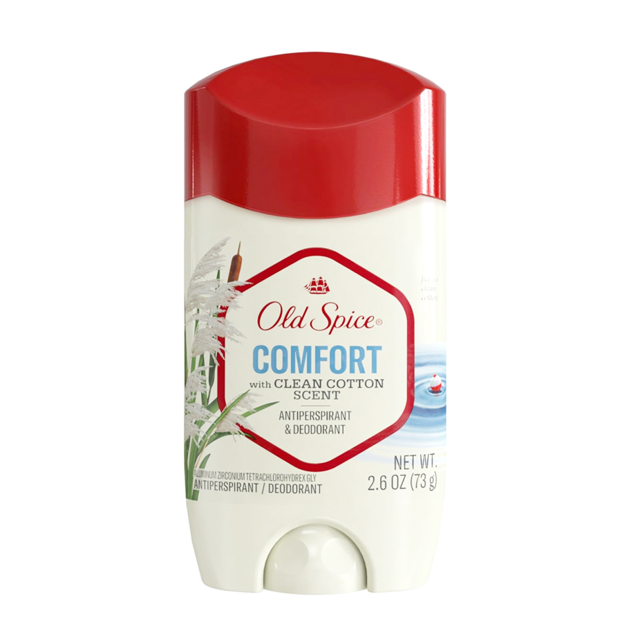 OLD SPICE DEO STICK 2.6 OZ COMFORT WITH CLEAN COTTON