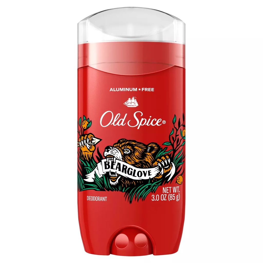 OLD SPICE DEO STICK 3 OZ BEARGLOVE