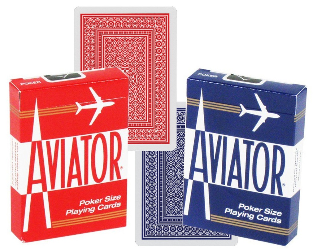 AVIATOR PLAYING CARDS 1 CT POKER