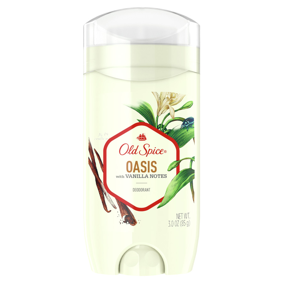 OLD SPICE DEO STICK 3 OZ OASIS WITH VANILLA