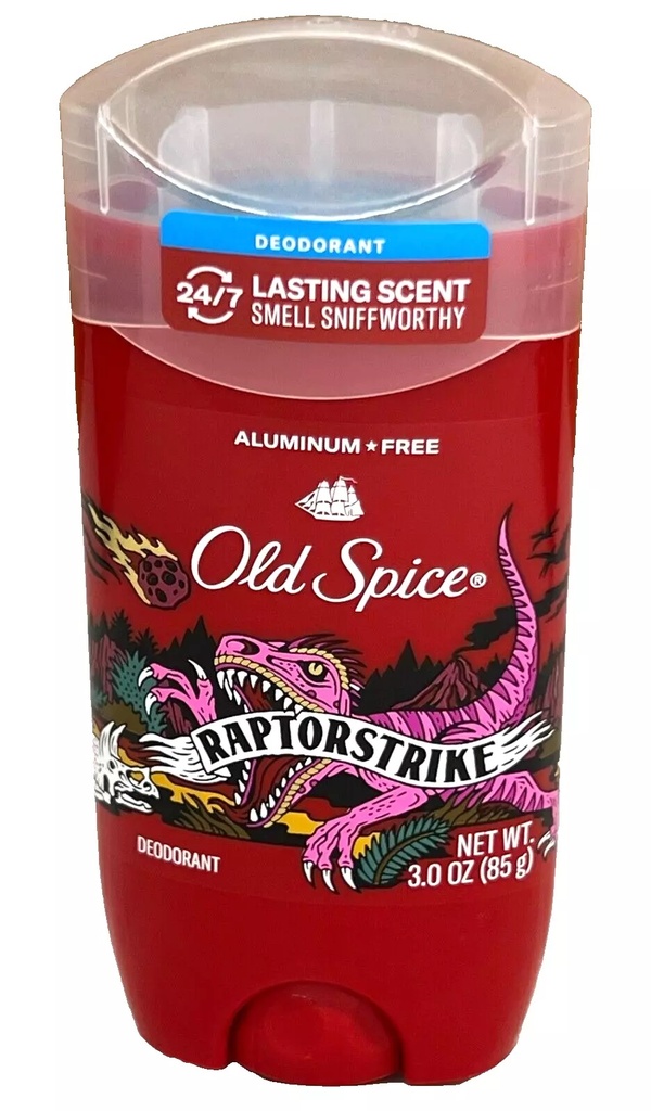 OLD SPICE DEO STICK 3 OZ RAPTOR STRIKE