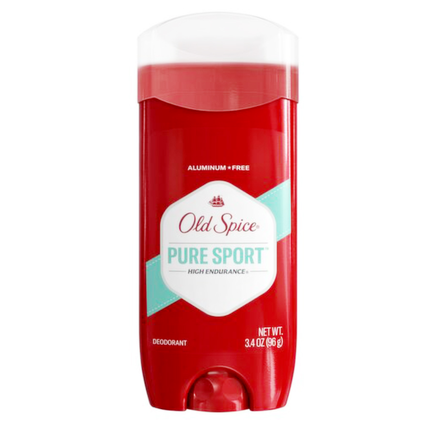 OLD SPICE DEO STICK 3.4 OZ HIGH ENDURANCE PURE SPORT ALUMINUM FREE