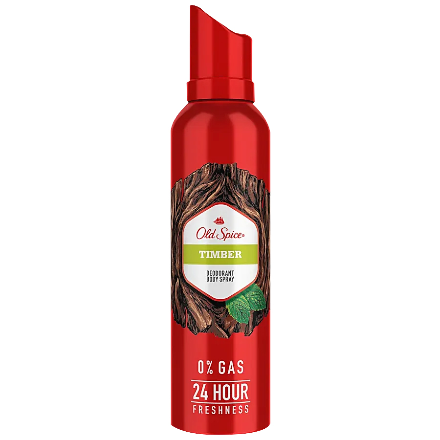 OLD SPICE DEODORANT SPRAY 4.73 OZ / 140 ML TIMBER