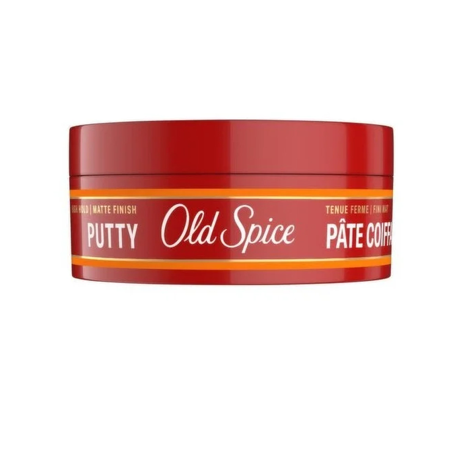 OLD SPICE HAIR STYLING PUTTY 2.22 OZ FOR MEN IN-PLACE HIGH HOLD WITH VERY LOW SHINE