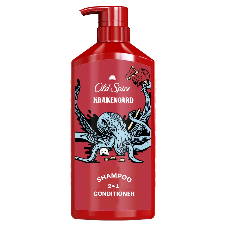 OLD SPICE SHAMPOO AND CONDITIONER 22 OZ KRAKENGARD FOR MEN