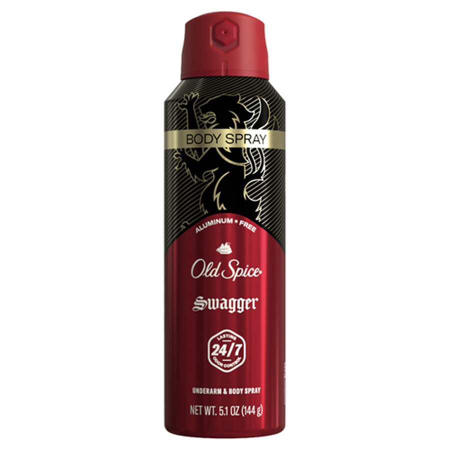 OLD SPICE UNDER ARM & BODY SPRAY 5.1 OZ SWAGGER