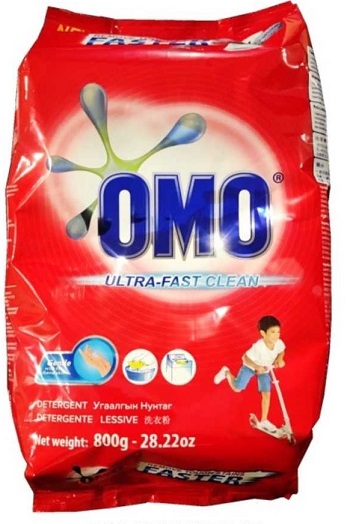 OMO DETERGENT POWDER 800 GM ULTRA CLEAN