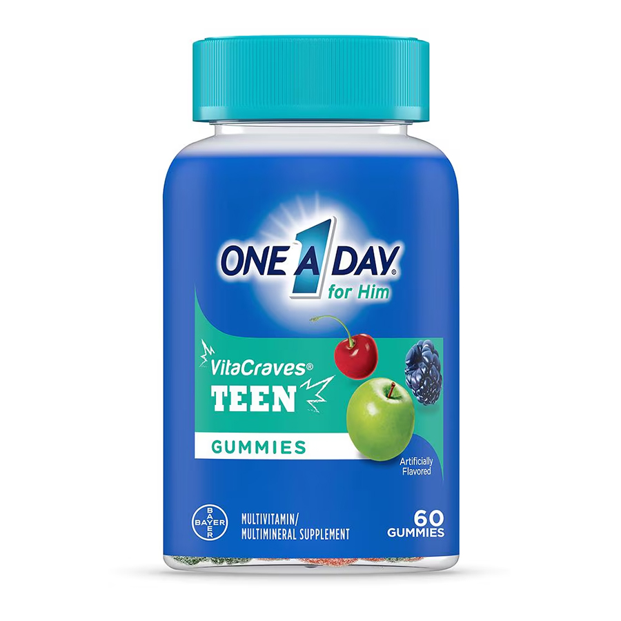 ONE-A-DAY VITACRAVES TEEN FOR HIM 60 CT