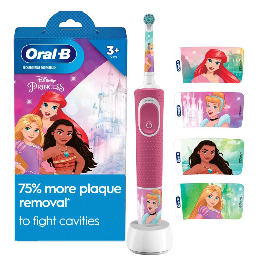 ORAL-B ELECTRIC TOOTHBRUSH 1 CT DISNEY PRINCESSES FOR KIDS 3+