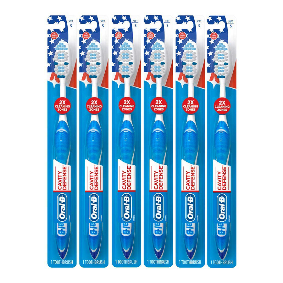 ORAL-B TOOTHBRUSH 12 PK CAVITY DEFENSE
