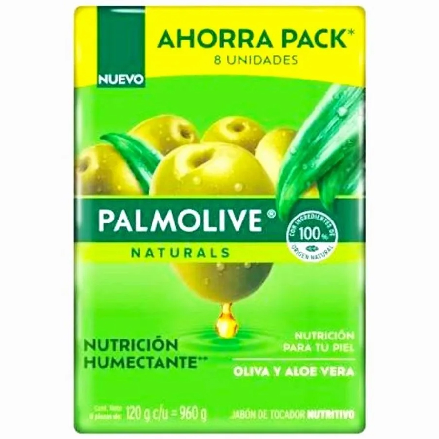PALMOLIVE BAR SOAP 120 G ALOE & OLIVE