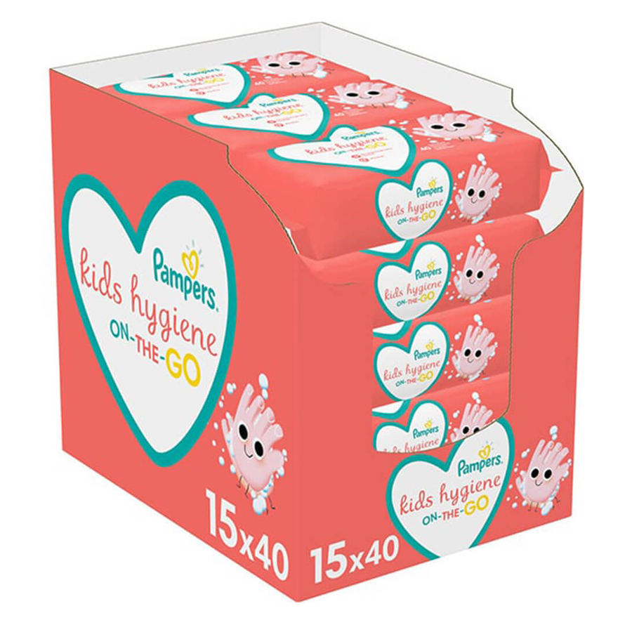 PAMPERS BABY WIPES 40 CT HYGIENE