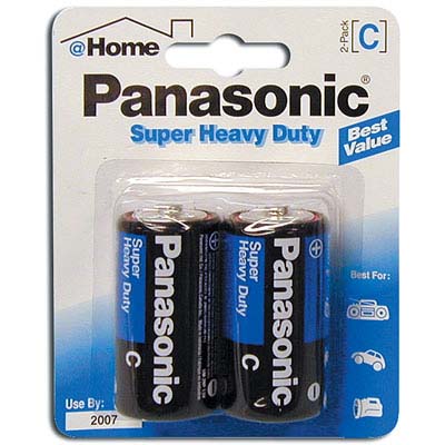 PANASONIC BATTERIES C2 SUPER HEAVY DUTY
