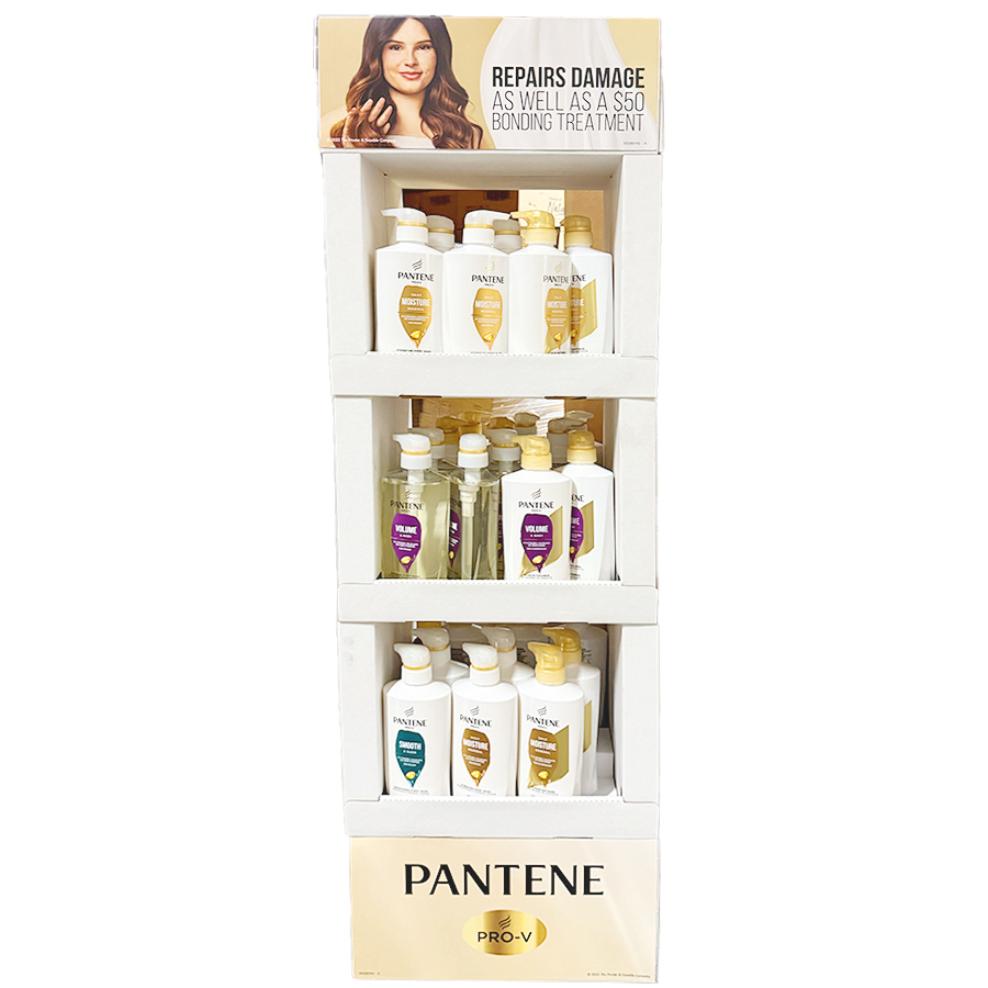 PANTENE PRO-V 39 CT FLOORSTAND DISPLAY