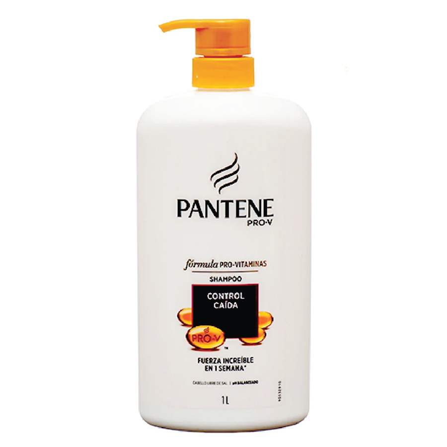 PANTENE SHAMPOO 1 L PRO-VITAMIN CONTROL CAIDA