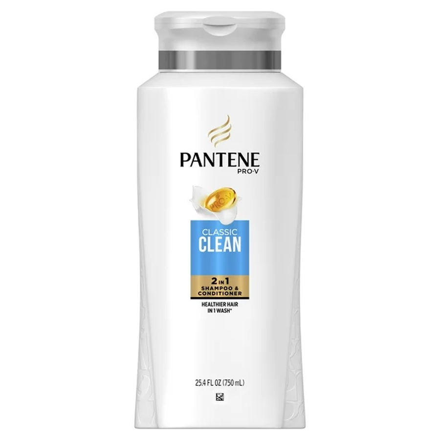 PANTENE SHAMPOO 2 IN 1 25.4 OZ CLASSIC CLEAN