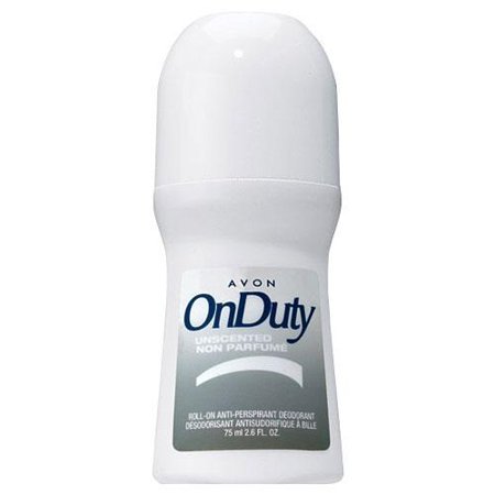 AVON DEODORANT STICK 2.6 OZ ON DUTY 24HR UNSCENTED