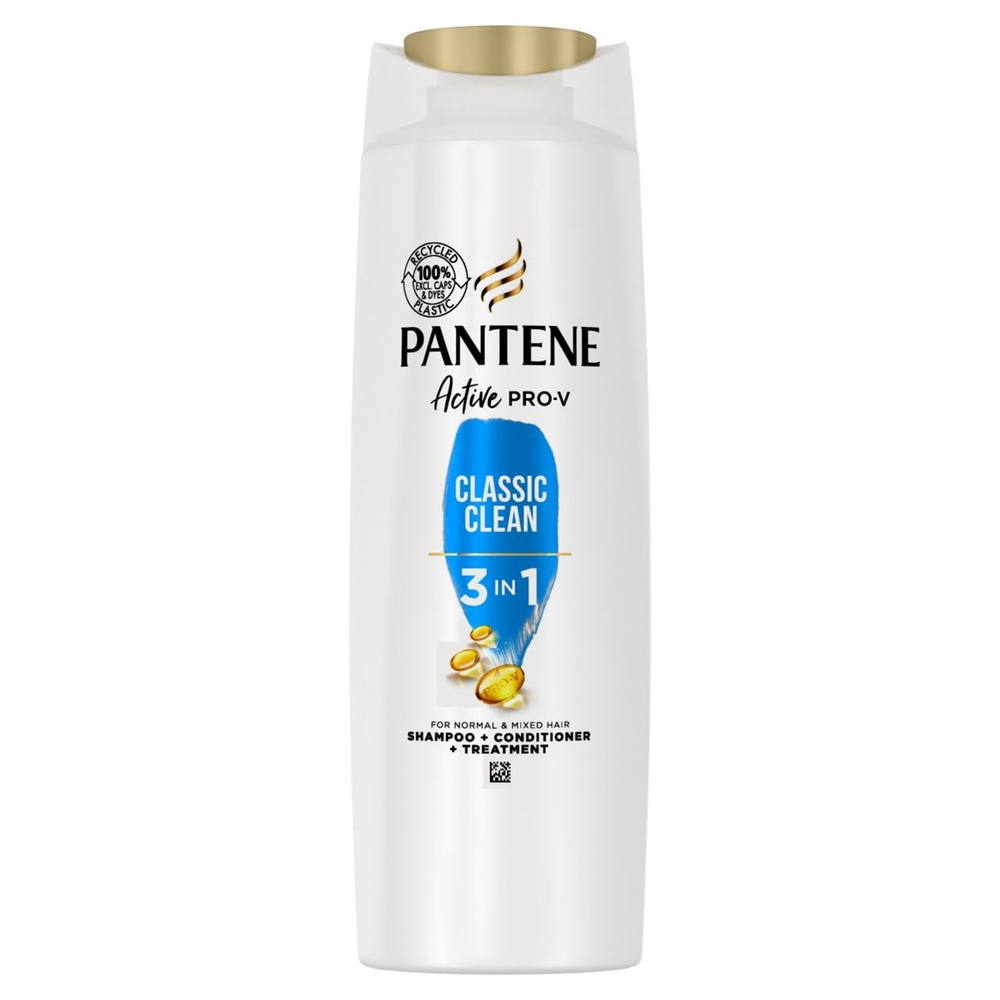 PANTENE SHAMPOO 400 ML 3 IN 1 CLASSIC CARE CLEAN