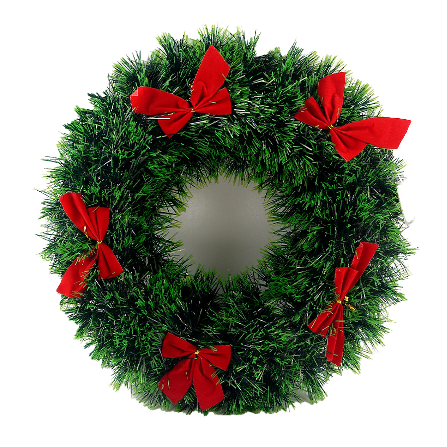 PARTY SOLUTION CHRISTMAS WREATH 15 IN