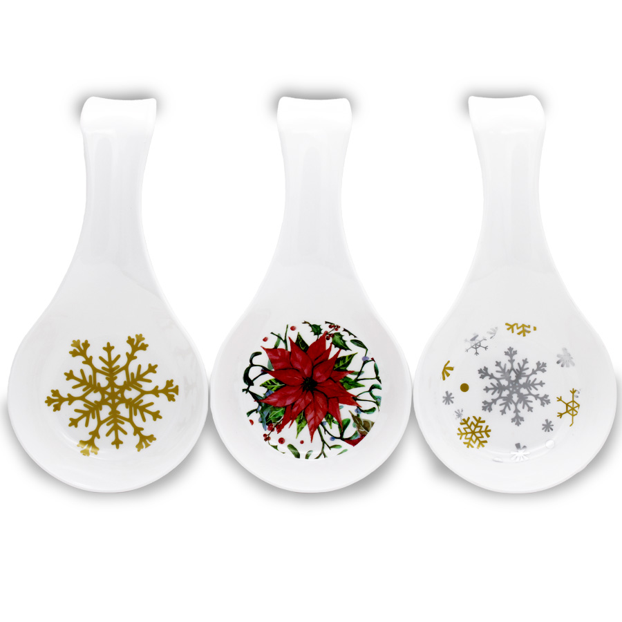 PARTY SOLUTION SOUP LADLE 10 IN CHRISTMAS ASSORTED DESIGNS