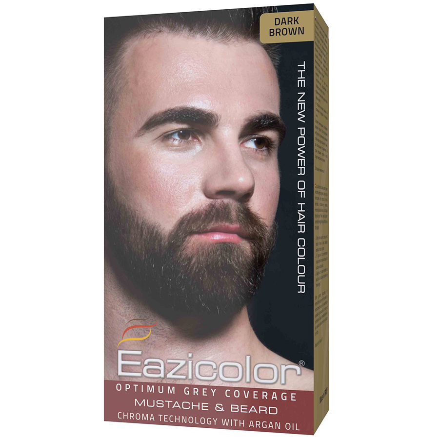 PBS-EAZICOLOR HAIR COLOR 35 ML LDARK BROWN MUSTACHE & BEARD