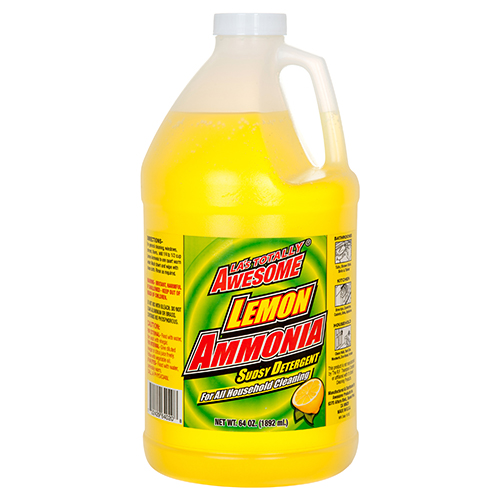 AWESOME AMMONIA CLEANSER 64 OZ LEMON SCENT