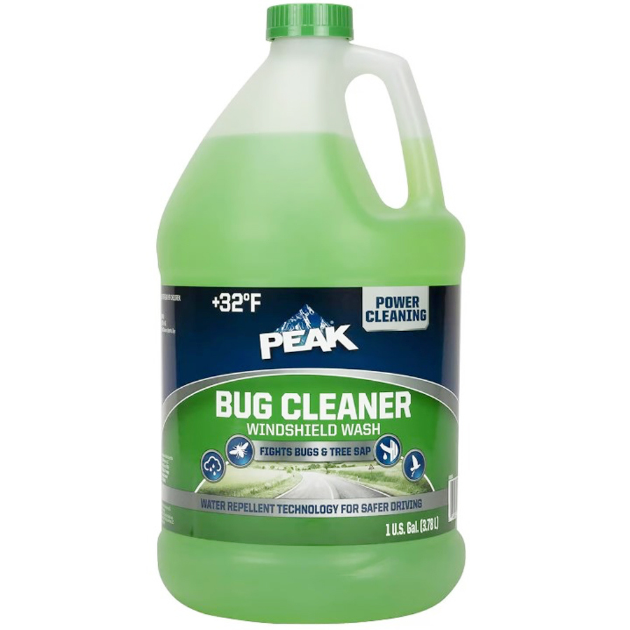 PEAK WIND SHIELD WASHER 1 GL +32 BUG CLEANER PGN0K3