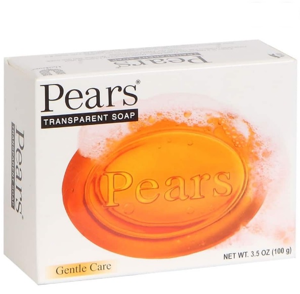 PEARS BAR SOAP 100 G / 3.5 OZ BLUE (MINT EXTRACT)