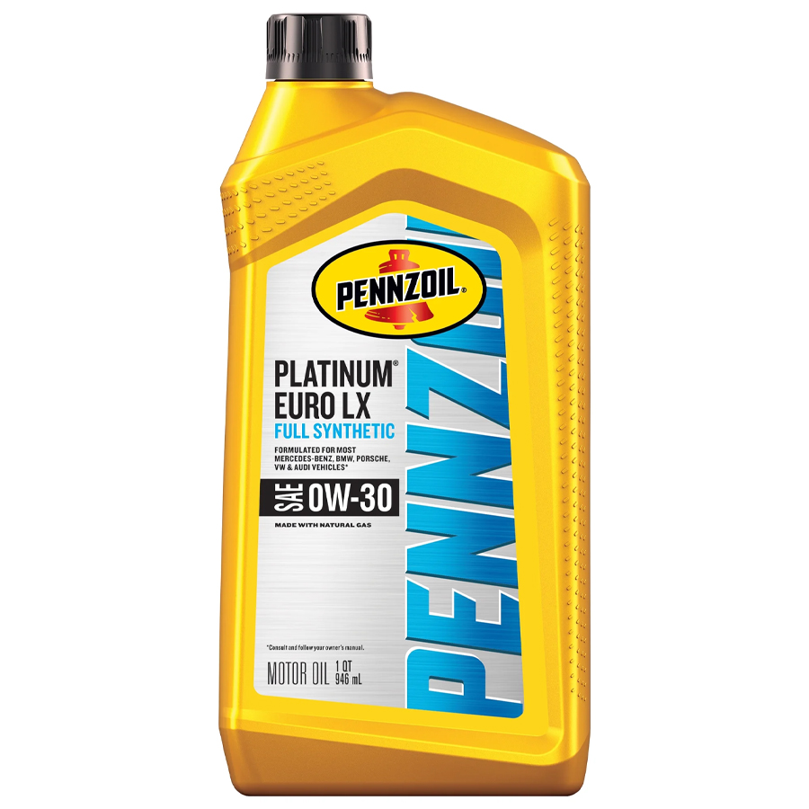 PENNZOIL FULL SYNTHETIC PLATINUM EURO LX 0W-30 1 QT