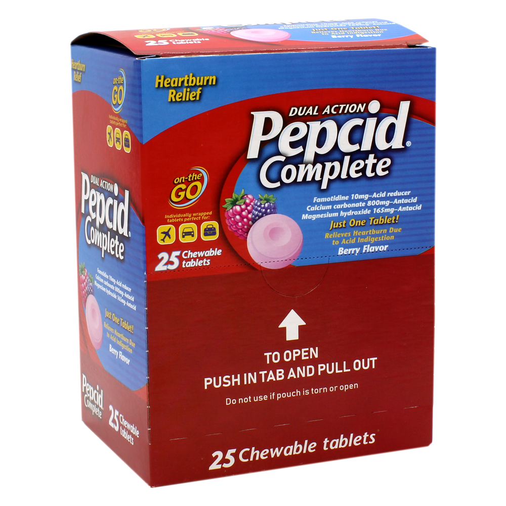 PEPCID ANTACID 1 CT TABS COMPLETE