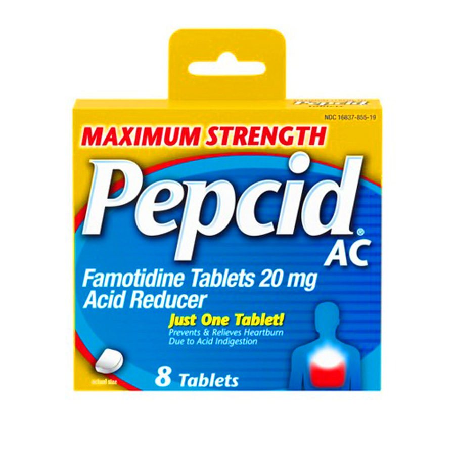 PEPCID ANTACID 8 CT