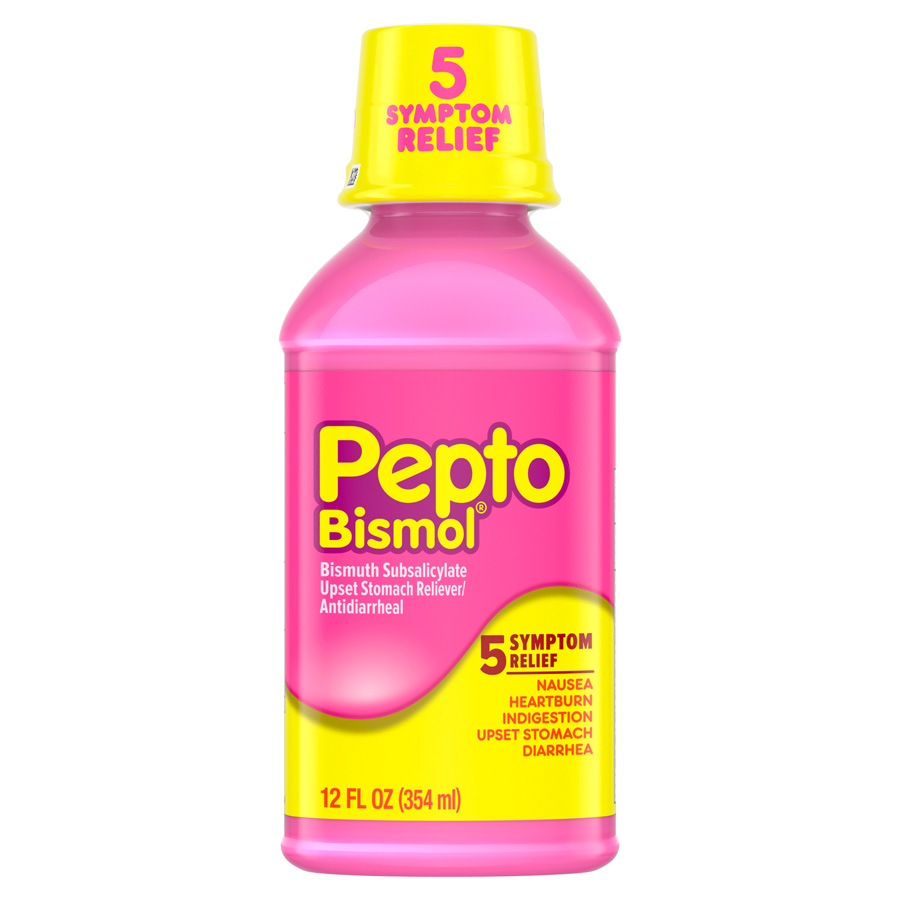 PEPTO BISMOL ANTACID 12 OZ ORIGINAL
