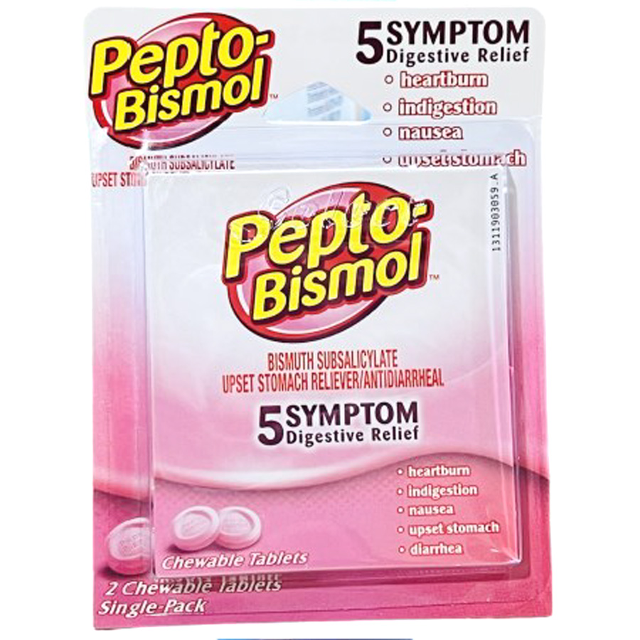 PEPTO BISMOL DIGESTIVE RELIEF 2 CT BLISTER