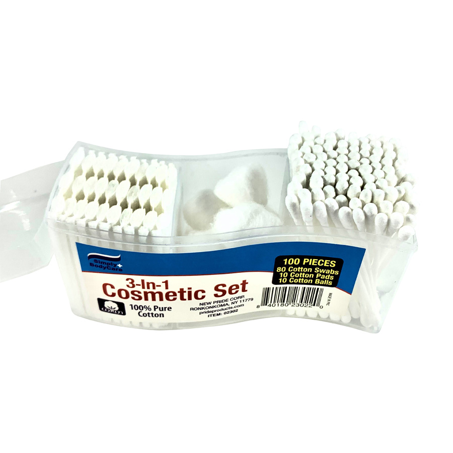 PHARMACY BEST COSMETIC SET 100 PC 3N1