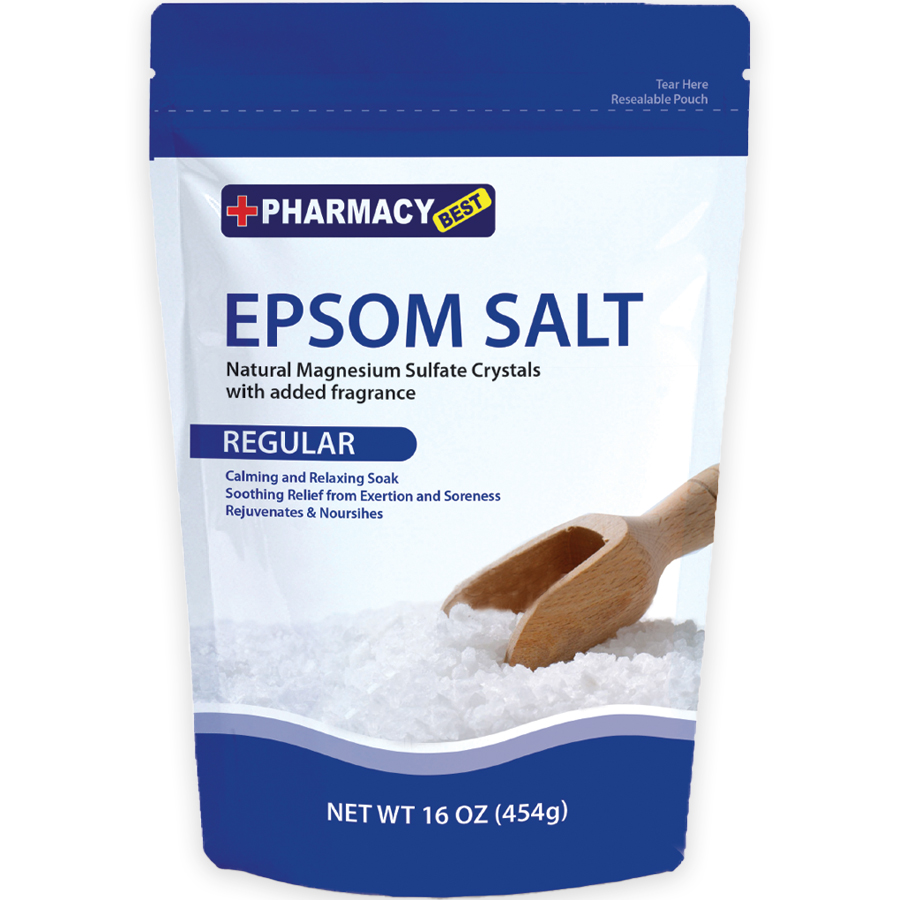 PHARMACY BEST EPSOM SALT 1 LB REGULAR