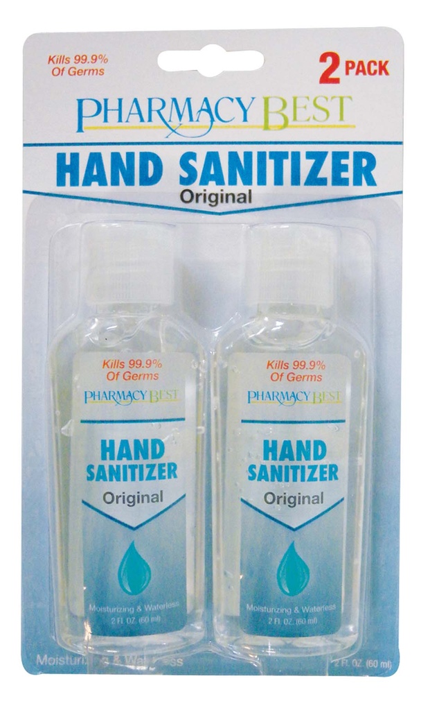 PHARMACY BEST HAND SANITIZER 2 OZ ORIGINAL