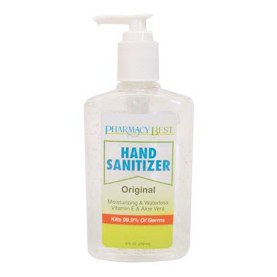 PHARMACY BEST HAND SANITIZER 8 OZ ORIGINAL