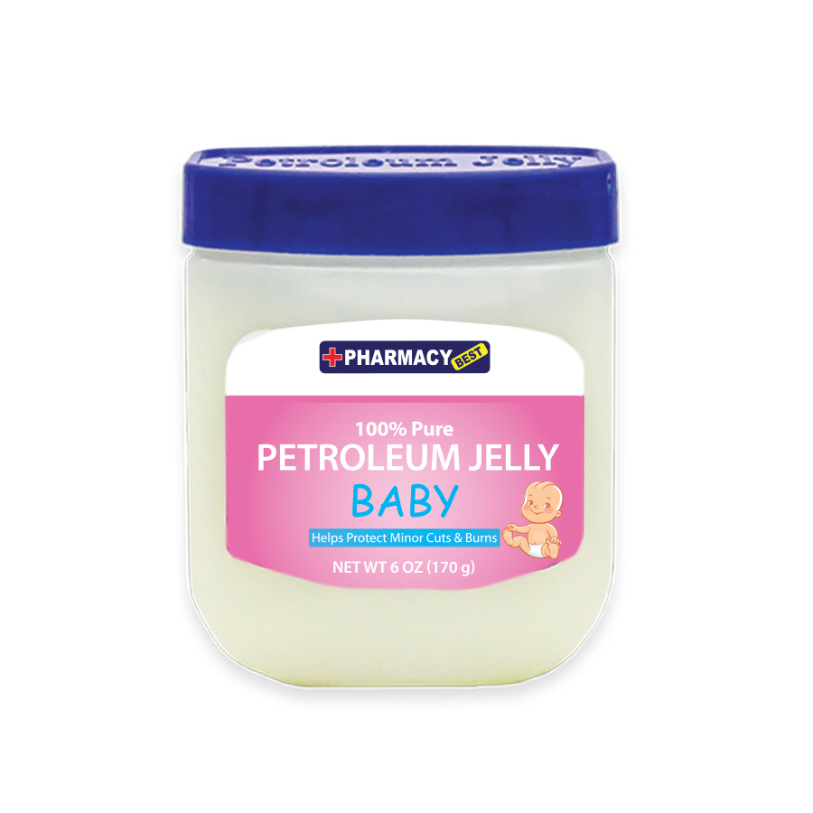 PHARMACY BEST PETROLEUM JELLY 6 OZ BABY