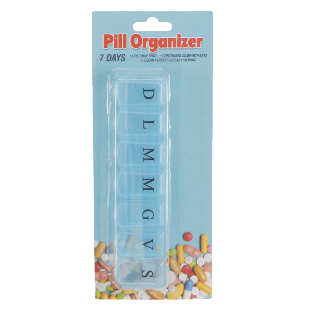 PILL BOX 6.5 INCH IN SPANISH