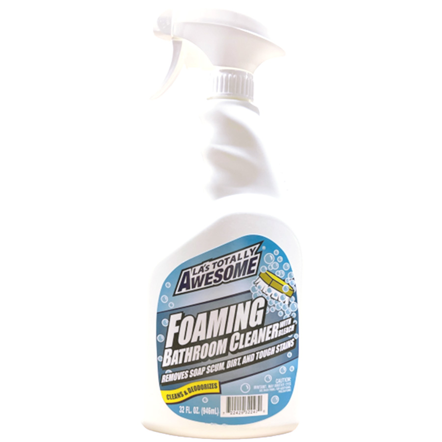 AWESOME FOAMING BATHROOM CLEANER 32 OZ WITH BLEACH
