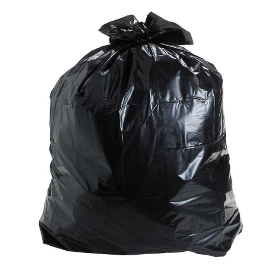 PLASTIC BAG (36X58) IN 100 CT LDPE 1.5 MIL BLACK