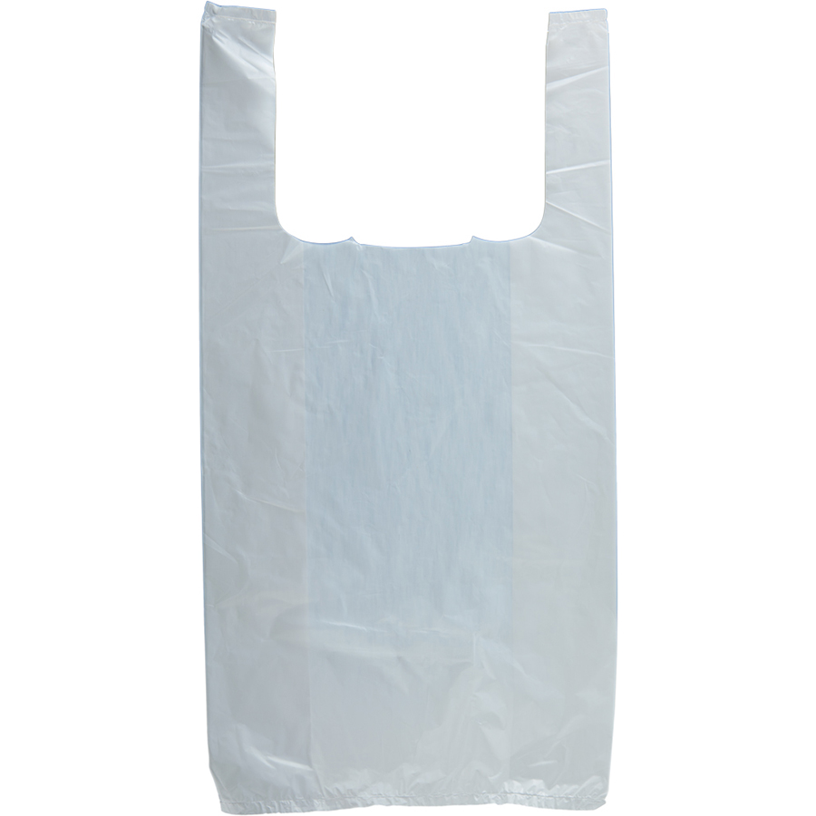 PLASTIC BAG (8X4X16) IN 750 CT 14 MIC WHITE