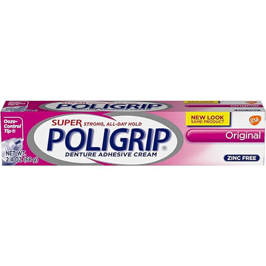 POLIGRIP DENTURE CLEANER 2.4 OZ ORIGINAL